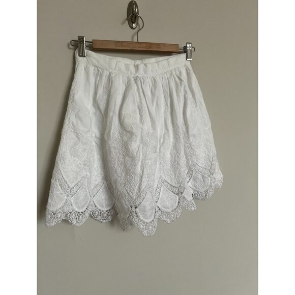 NWT GAP White Floral Skirt - Size 10 - Picture 7 of 9